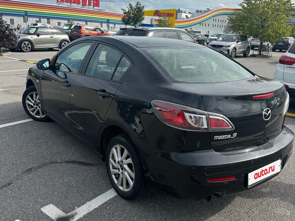 2012 Mazda 3 II (BL) Рестайлинг, чёрный - вид 6