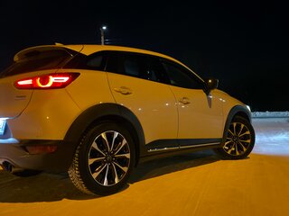 2018 Mazda CX-3 I Рестайлинг, серебристый, 1350000 рублей, вид 5