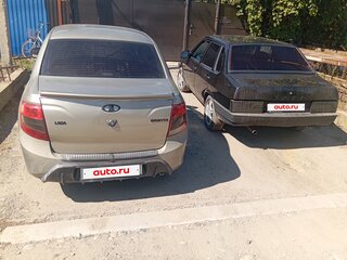 2012 Lada (ВАЗ) Granta I, серый, 400000 рублей, вид 1