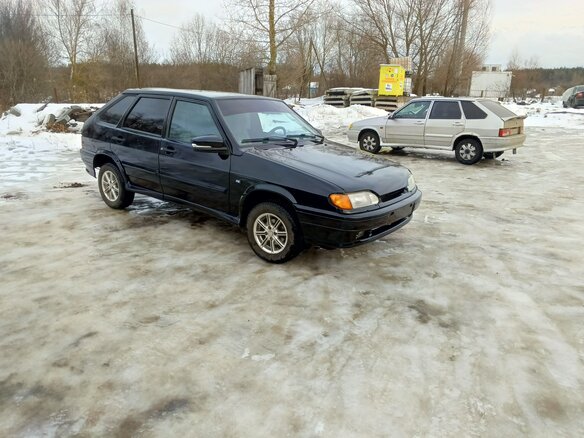 2008 Lada (ВАЗ) 2114, серебристый, 160000 рублей