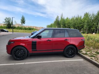 2013 Land Rover Range Rover IV, красный, 3100000 рублей, вид 5