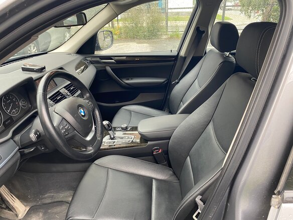 2012 BMW X3 28i xDrive II (F25), серый - вид 5