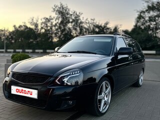 2010 Lada (ВАЗ) Priora I, чёрный, 850000 рублей, вид 1