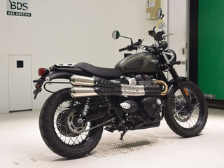 2018 Triumph Scrambler, зелёный, 860000 рублей, вид 5