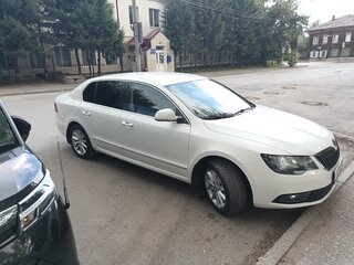 2013 Skoda Superb DSG II, белый, 1390000 рублей, вид 1