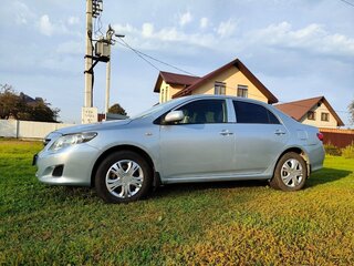 2008 Toyota Corolla X (E140, E150), голубой, 750000 рублей, вид 5