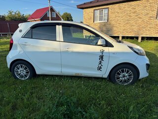 2013 Kia Picanto II, белый, 425000 рублей, вид 4