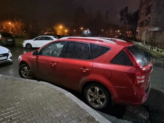 2011 Kia Ceed I Рестайлинг, красный, 750000 рублей, вид 2