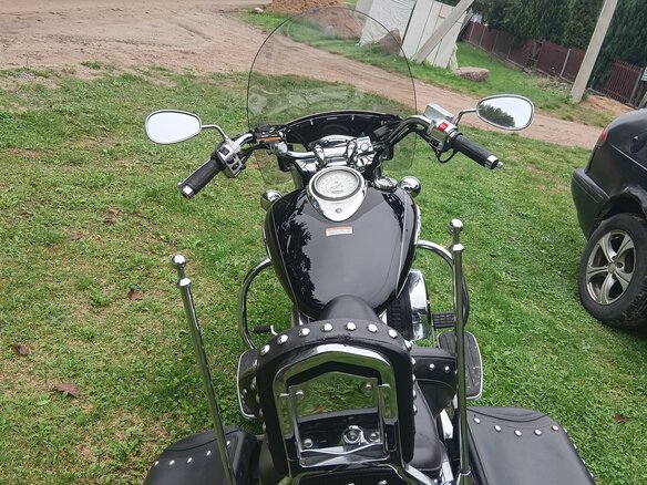 2008 Yamaha XVS1100, чёрный, 594334 рублей - вид 7