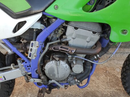 1999 Kawasaki KLX 250, зелёный, 200000 рублей, вид 3