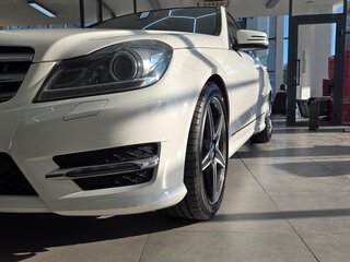 2012 Mercedes-Benz C-Класс 180 BlueEFFICIENCY III (W204) Рестайлинг, белый, 1700000 рублей, вид 1