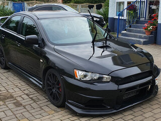 2012 Mitsubishi Lancer Evolution X, чёрный, 1555000 рублей, вид 1