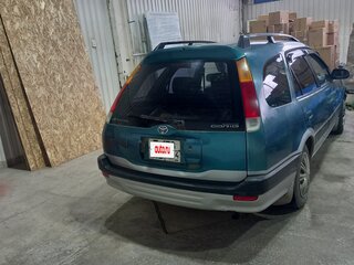 1996 Toyota Sprinter Carib III, зелёный, 370000 рублей, вид 4