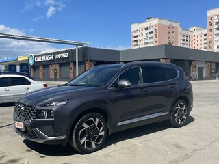2021 Hyundai Santa Fe IV Рестайлинг, синий, 4550000 рублей, вид 1
