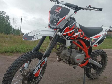2024 Kayo Basic TT125, оранжевый, 70000 рублей, вид 3