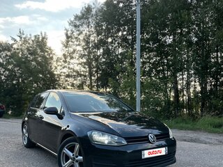 2013 Volkswagen Golf VII, чёрный, 1100000 рублей, вид 2