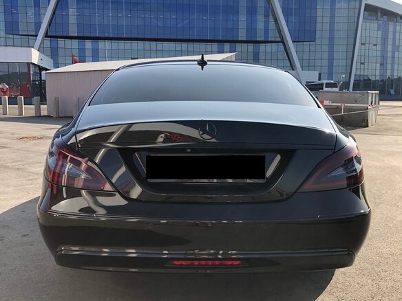2015 Mercedes-Benz CLS 350 BlueTEC II (C218) Рестайлинг, чёрный - вид 1