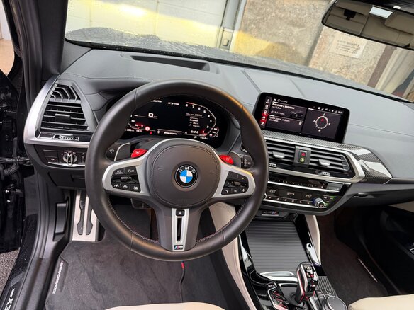 2020 BMW X3 M Competition I (F97), чёрный, 7200000 рублей - вид 16