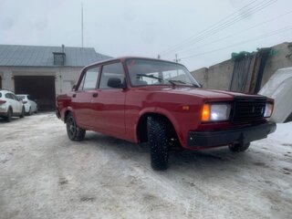 2004 Lada (ВАЗ) 2107, пурпурный, 190000 рублей, вид 3