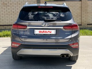 2018 Hyundai Santa Fe IV, серый, 2650000 рублей, вид 5