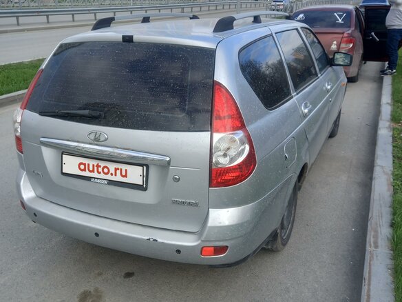 2009 Lada (ВАЗ) Priora I, серебристый, 350000 рублей - вид 3