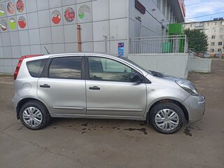 2008 Nissan Note I, серебристый, 425000 рублей, вид 4