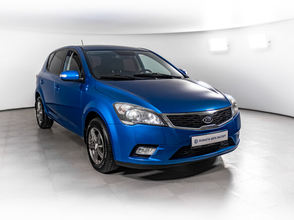 2011 Kia Ceed I Рестайлинг, синий - вид 2