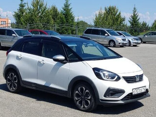 2020 Honda Fit Crosstar IV, белый, 1700000 рублей, вид 4
