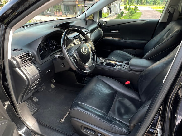 2012 Lexus RX 350 III Рестайлинг, чёрный, 2600000 рублей - вид 21