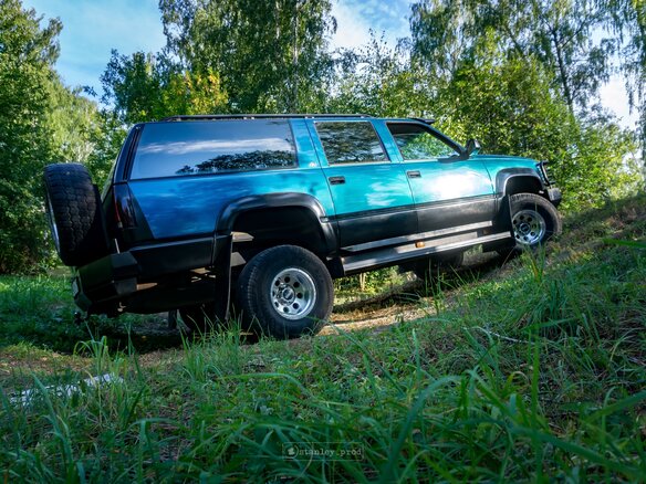 1994 GMC Suburban, синий - вид 7