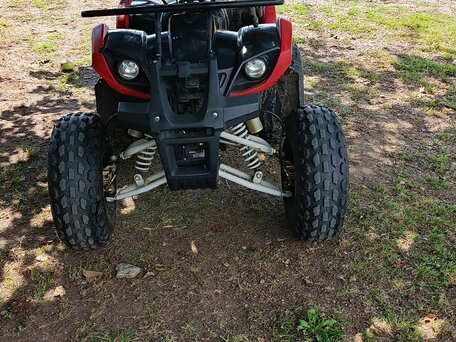 2017 ABM ATV-150, красный, 40000 рублей, вид 4