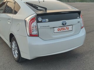 2012 Toyota Prius III Рестайлинг (XW30), белый, 1315000 рублей, вид 4