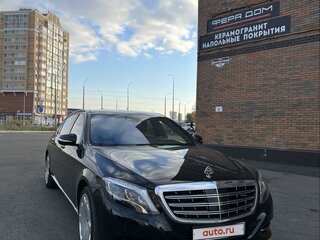 2016 Mercedes-Benz Maybach S-Класс 500 I (X222), чёрный, 3850000 рублей, вид 3