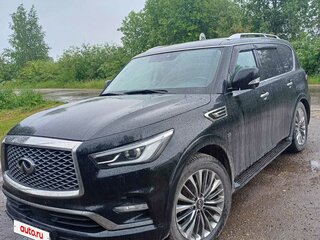 2020 Infiniti QX80 I Рестайлинг 2, чёрный, 5950000 рублей, вид 1