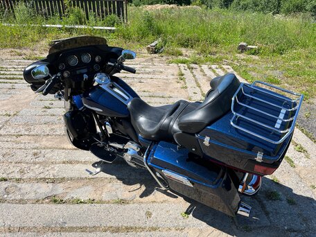 2013 Harley-Davidson Ultra Limited, синий, 1200000 рублей, вид 3