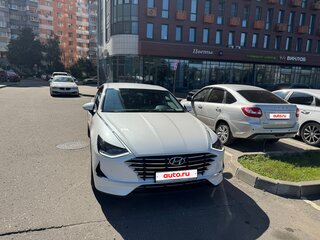 2021 Hyundai Sonata VIII (DN8), белый, 2700000 рублей, вид 3