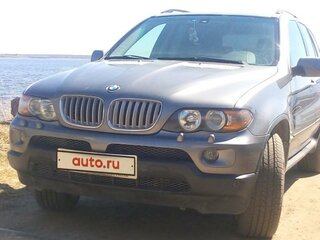 2004 BMW X5 4.4i I (E53) Рестайлинг, серый, 980000 рублей, вид 2