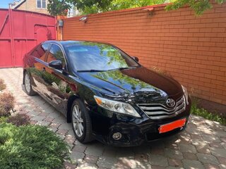 2011 Toyota Camry VI (XV40) Рестайлинг, чёрный, 1400000 рублей, вид 3