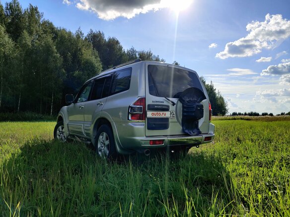 2001 Mitsubishi Montero III, серый, 680000 рублей - вид 4