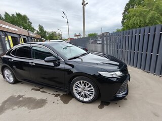 2018 Toyota Camry VIII (XV70), чёрный, 2950000 рублей, вид 5