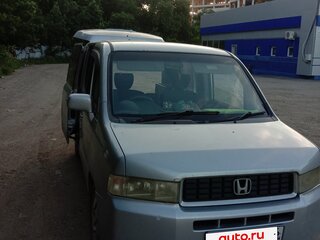 2003 Honda Mobilio Spike I, серебристый, 385000 рублей, вид 1