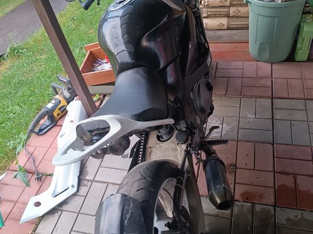2004 Kawasaki ZZR 400, чёрный, 260000 рублей, вид 2