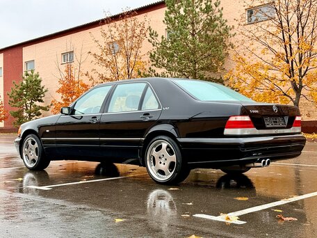 1998 Mercedes-Benz S-Класс 600 Long III (W140) Рестайлинг, чёрный, 11900000 рублей, вид 3