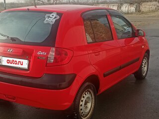 2006 Hyundai Getz I Рестайлинг, красный, 420000 рублей, вид 5
