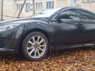2008 Mazda 6 II (GH), чёрный, 850000 рублей, вид 3