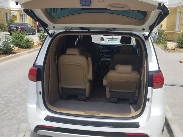 2017 Kia Carnival III, белый - вид 28