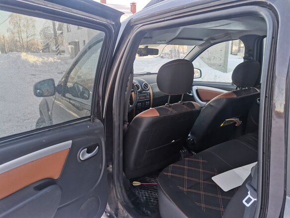 2017 Lada (ВАЗ) Largus Cross I, коричневый, 670000 рублей - вид 10