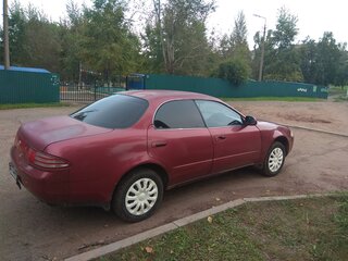 1992 Toyota Sprinter Marino, красный, 300000 рублей, вид 2