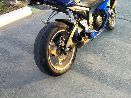2008 Suzuki GSX-R 1000, синий, 850000 рублей, вид 2