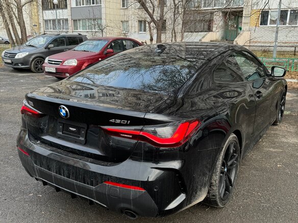2020 BMW 4 серии 430i G22, G23, G26, чёрный, 5500000 рублей - вид 9